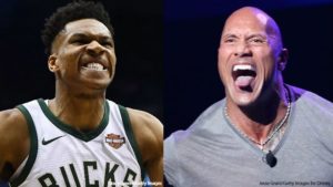 NBA – The Rock répond au défi de Giannis, ça va chauffer !