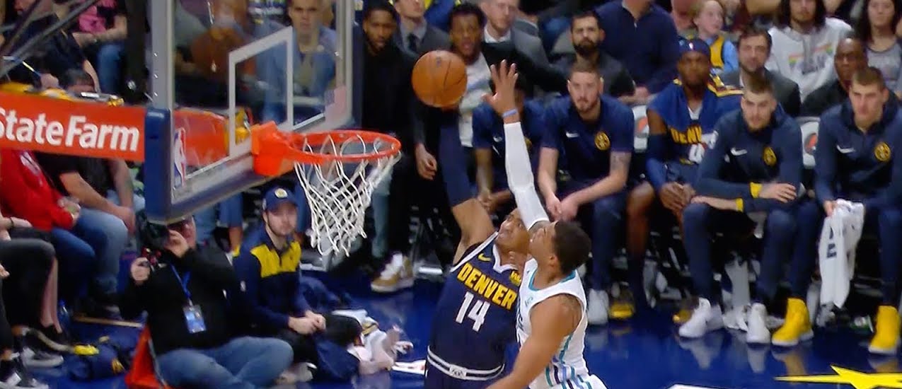 Gary Harris postérize Mile Bridges