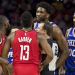 NBA – Ça chauffe entre James Harden et Joel Embiid !