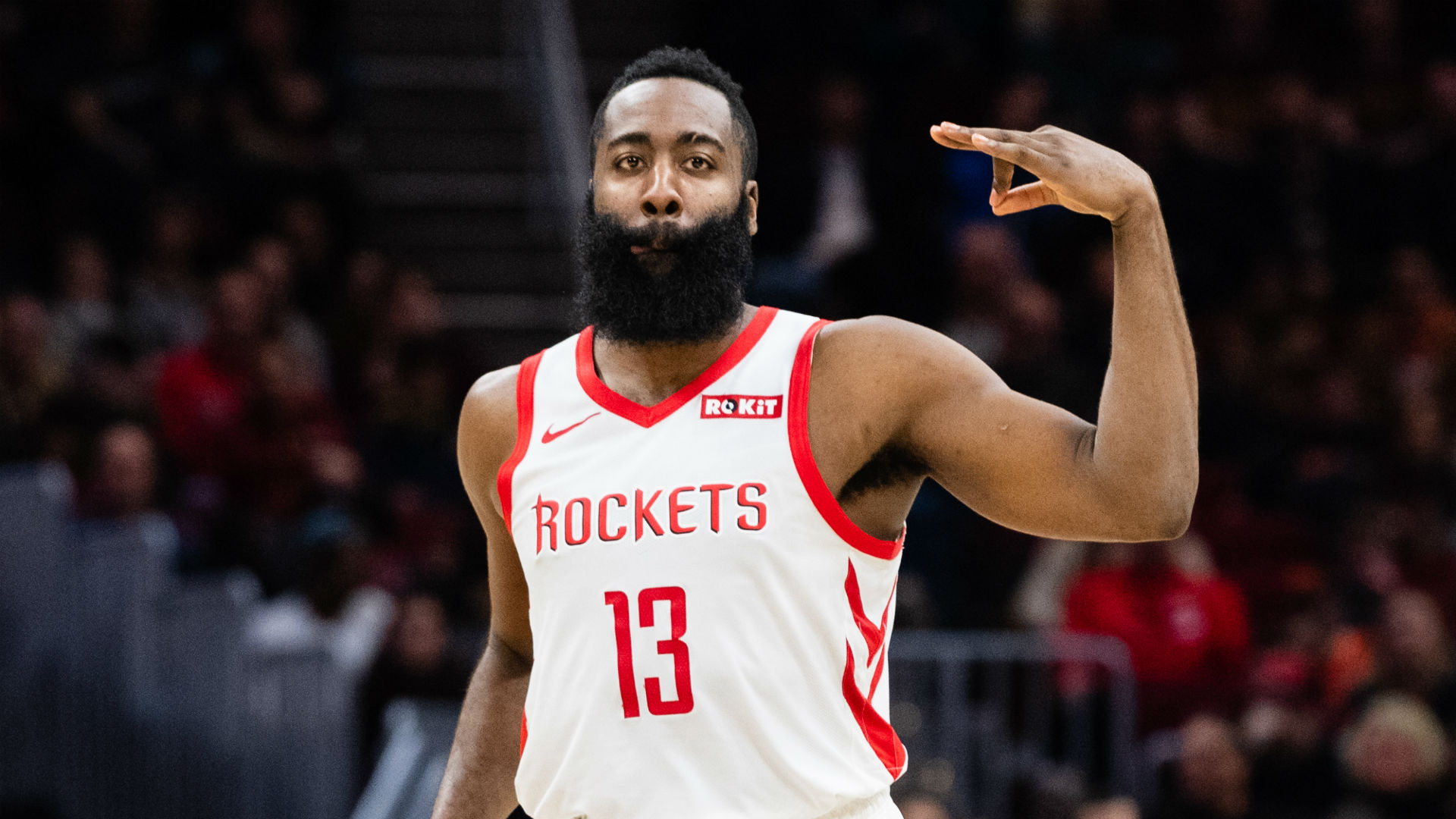 James Harden sous le maillot des Rockets