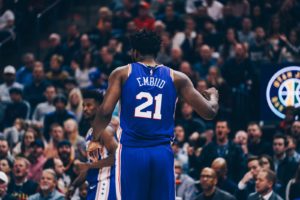 NBA – 25.000 dollars d’amende pour Joel Embiid