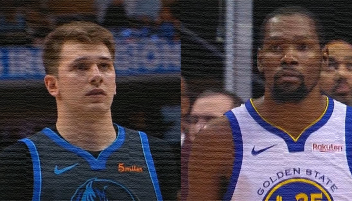 Kevin Durant et Luka Doncic