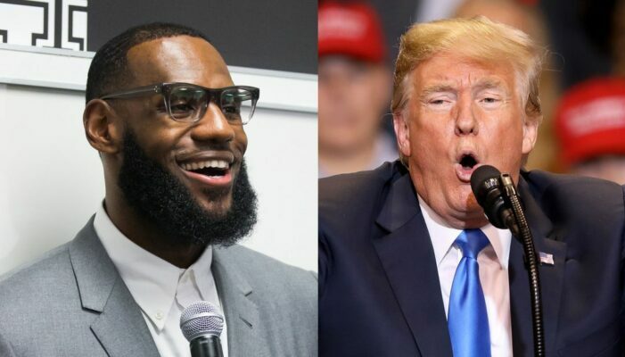 LeBron James Donald Trump