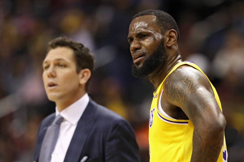 LeBron James Luke Walton