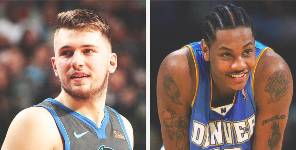 Luka Doncic sur un record de Carmelo Anthony