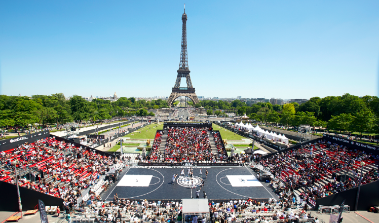 Match NBA à Paris France