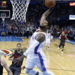 NBA – Top 5 : Westbrook et PG détruisent l’arceau des Blazers !
