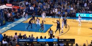 NBA – Russell Westbrook se rate par deux fois pour la gagne