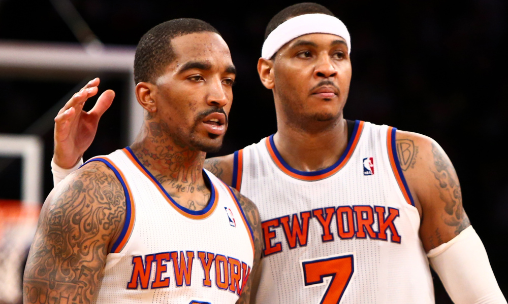 JR Smith et Carmelo Anthony aux New York Knicks