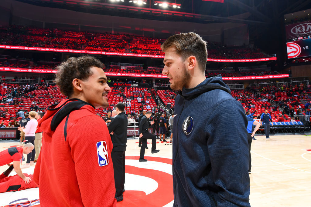 Trae Young et Luka Doncic sont en course pour le Rookie de l'Année