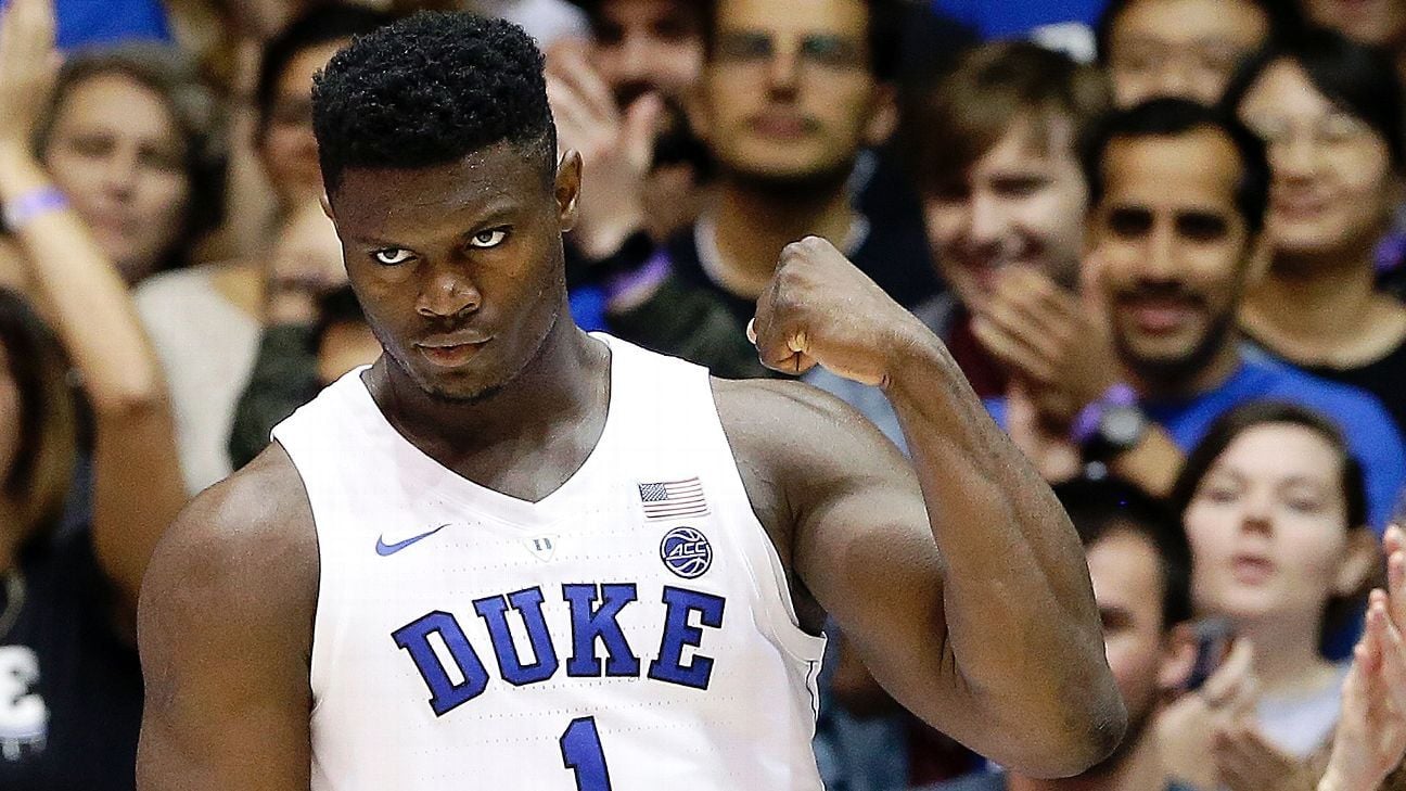 Zion Williamson sous le maillot de Duke