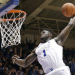 NCAA – Zion Williamson note son incroyable dunk et promet du mieux !