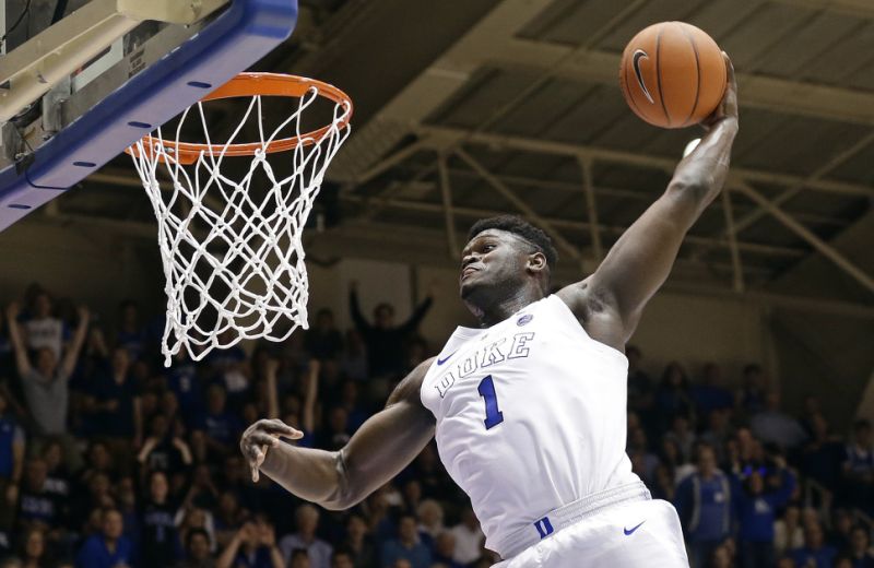 Zion Williamson avec Duke