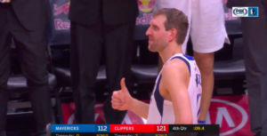 NBA – Quand Doc Rivers interrompt le match pour rendre hommage à Dirk Nowitzki