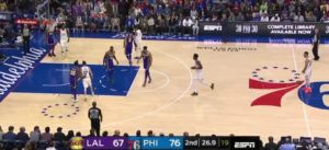 NBA – La défense insolente de LeBron sur Ben Simmons
