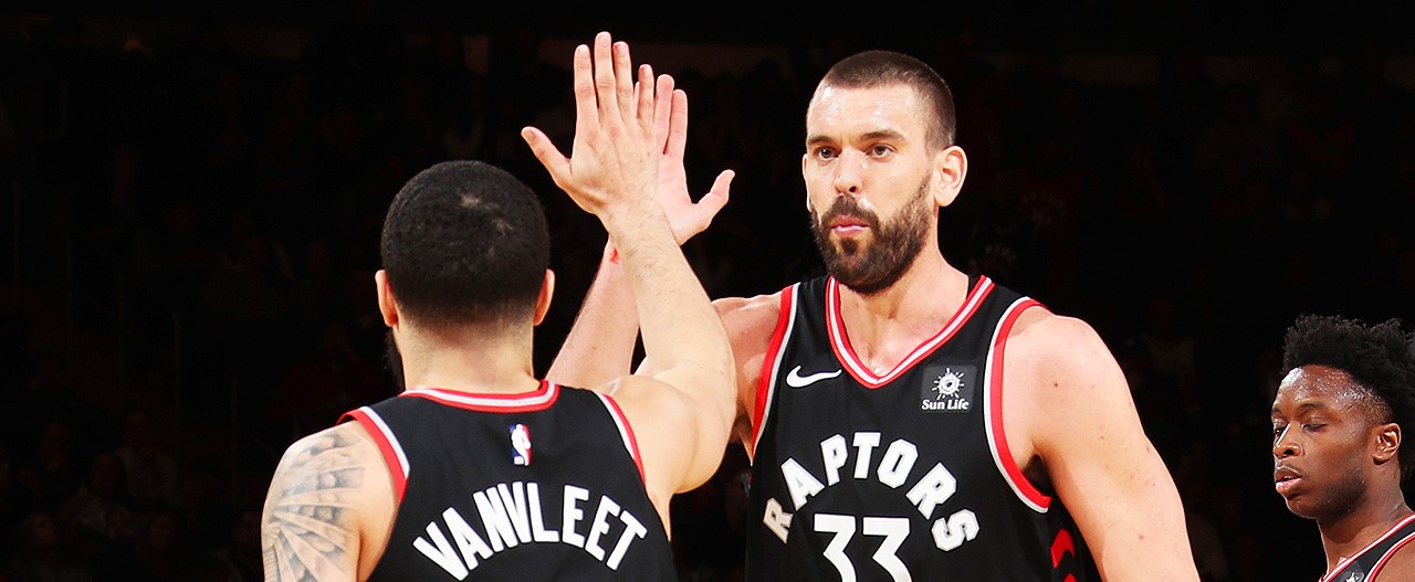 Marc Gasol a été très surpris par le nombre de fans des Raptors présents cette nuit au Madison Square Garden