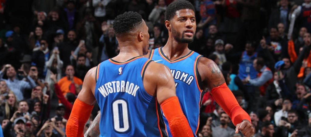 Tous les deux en triple-double, Paul George et Russell Westbrook ont réalisé une nuit historique