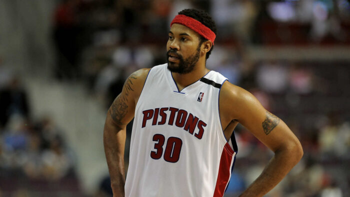 Rasheed Wallace avec les Pistons