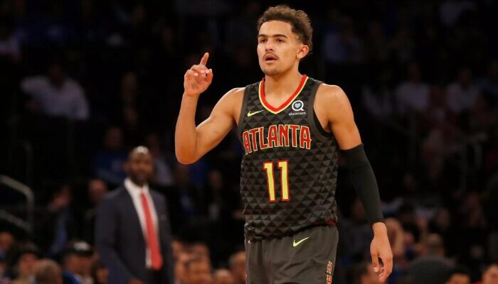 Trae Young sous le maillot des Hawks