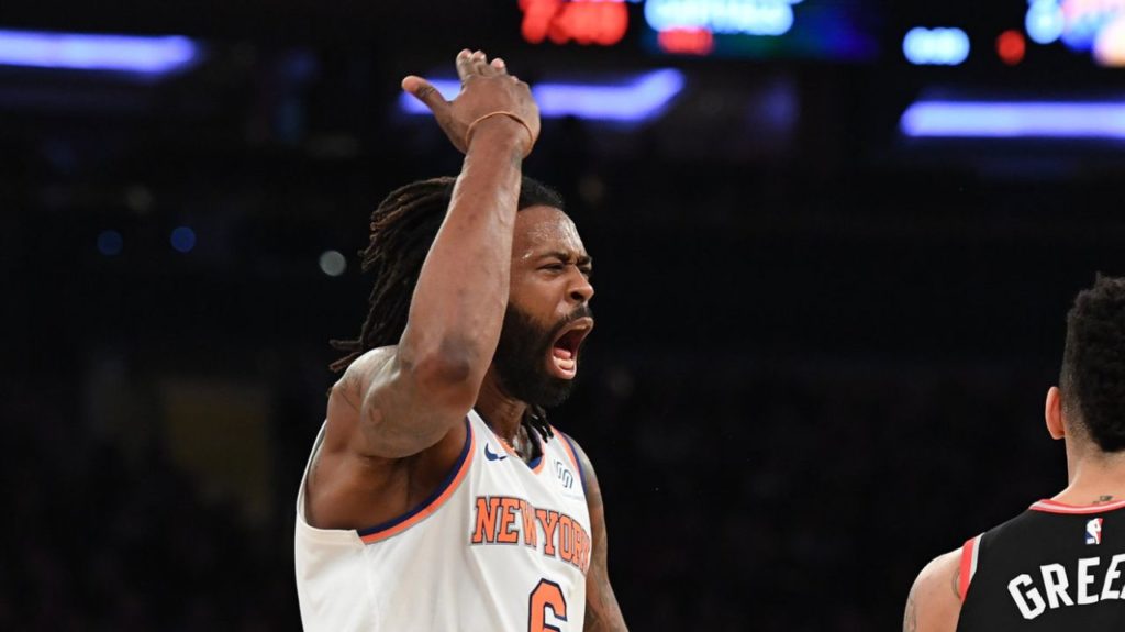 DeAndre Jordan sous le mailot des Knicks