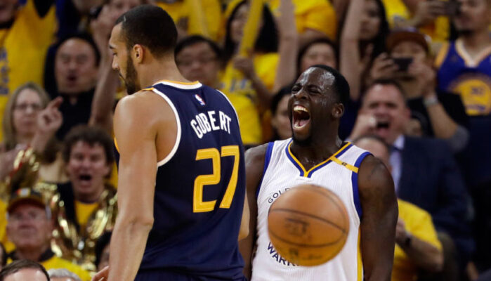 Rudy Gobert et Draymond Green se sont querellés sur Twitter en février 2019.