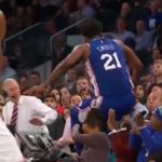 NBA – Joel Embiid tout proche de décapiter une actrice !