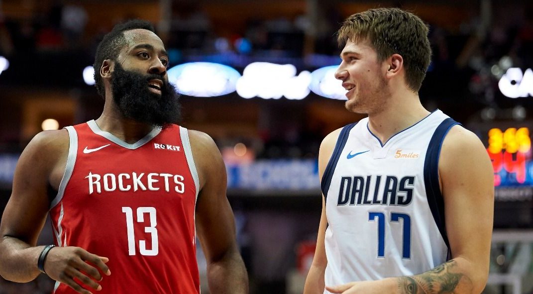 James Harden Luka Doncic