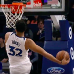 NBA – Top 10 : Miraculé d’un accident, KAT se défoule