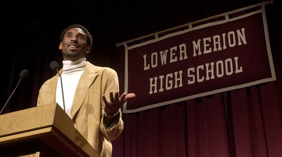 Kobe Bryant Lower Merion lycée high school