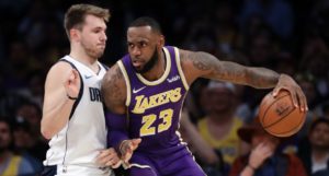 NBA – Luka Doncic en avance sur LeBron James !