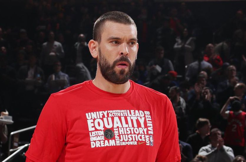 Marc Gasol avec les Raptors