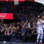 NBA – La drôle de réaction de Russell Westbrook à son dunk raté