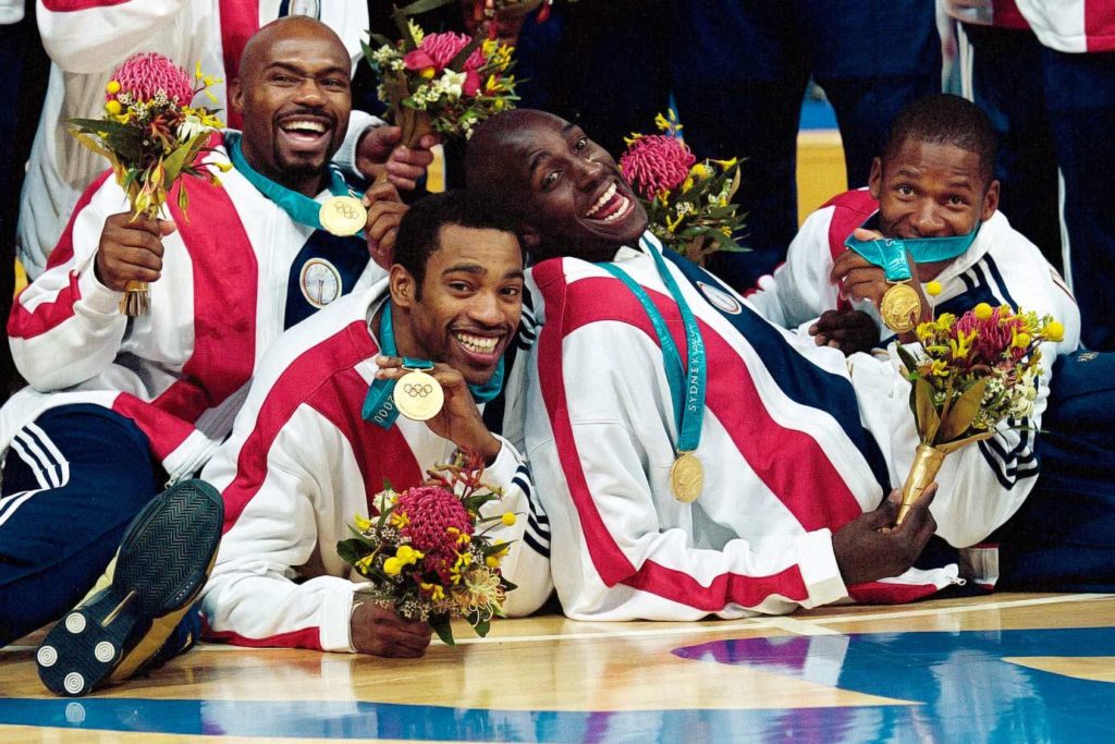 La Team USA, médaille d'or aux JO de 2000