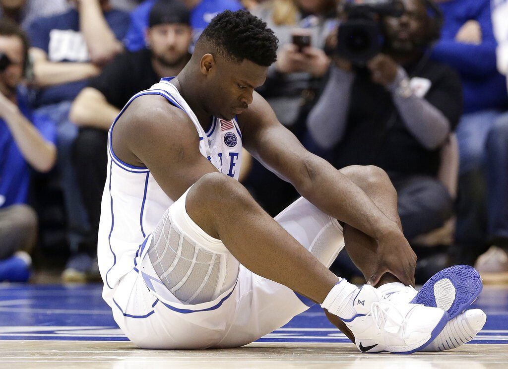 Zion Williamson connait le diagnostic pour sa blessure au genou