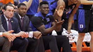 NCAA – Pas de fin de saison discutée pour Zion Williamson