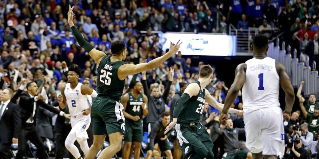 Duke est tombé face à Michigan State