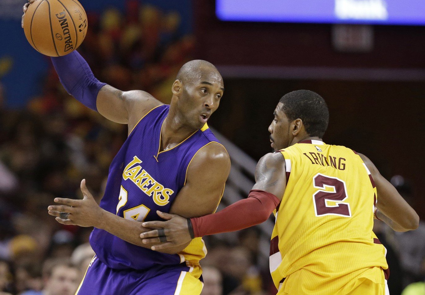 Kyrie Irving et Kobe Bryant