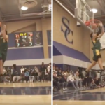 High School – Un lycéen claque un 540 dunk !