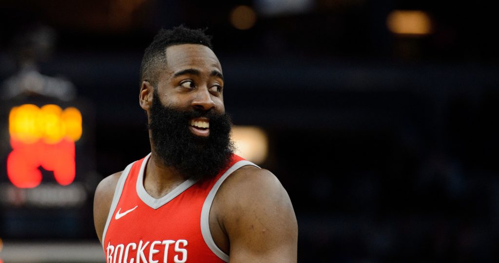 James Harden sous le maillot des Rockets