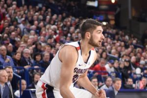 NCAA – Les Français de la nuit : Retour parfait de Killian Tillie avec Gonzaga