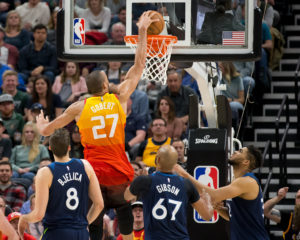 NBA – Les Français de la nuit : Le Jazz de Rudy Gobert s’impose sans forcer