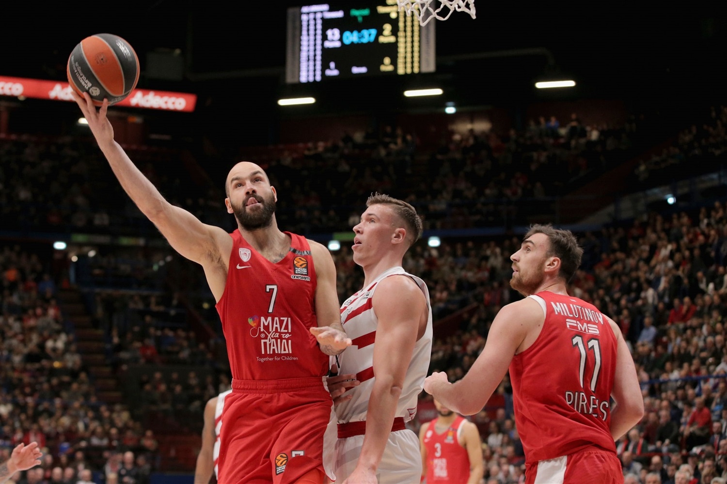 Fin de saison régulière d'Euroleague pour le meneur grec