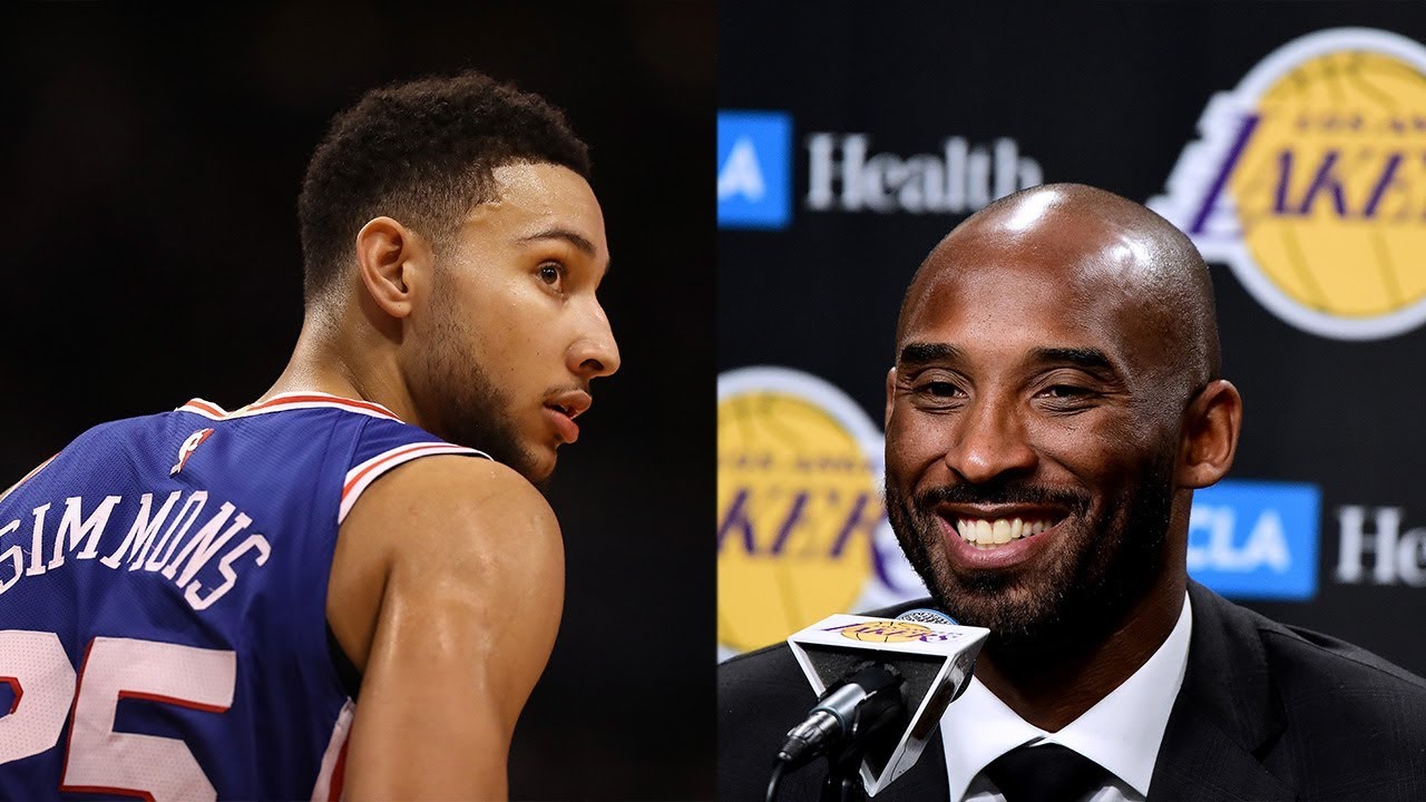 Ben Simmons et Kobe Bryant