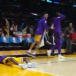 NBA – Lance Stephenson rend le banc des Lakers hystérique