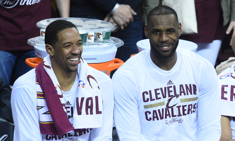 LeBron James et Channing Frye