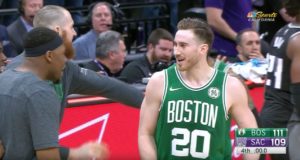 NBA – Le game winner de Gordon Hayward face aux Kings