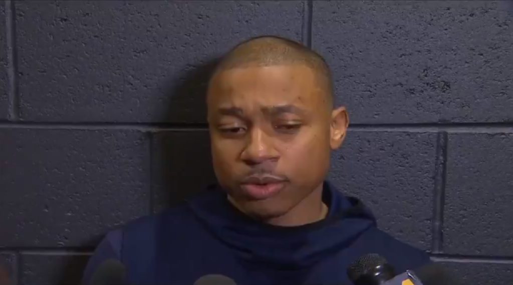 Isaiah Thomas ému en évoquant Boston