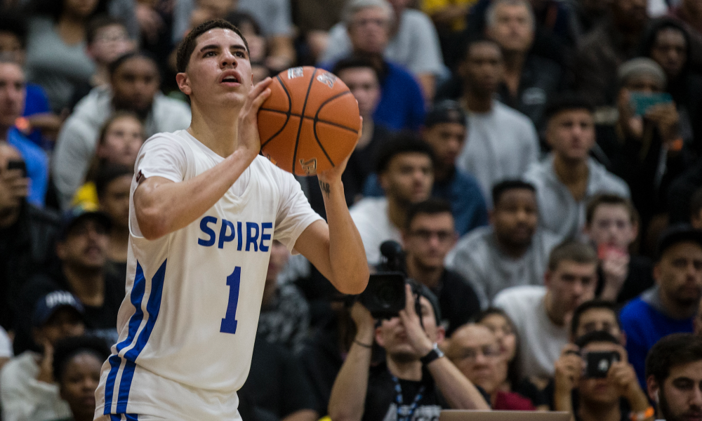 LaMelo Ball avec SPIRE institute