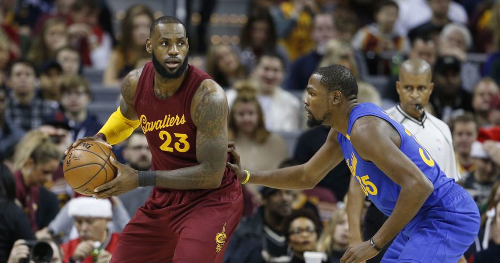 LeBron James et Kevin Durant