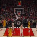 NBA – Le « contre » avec le pied de Moe Harkless